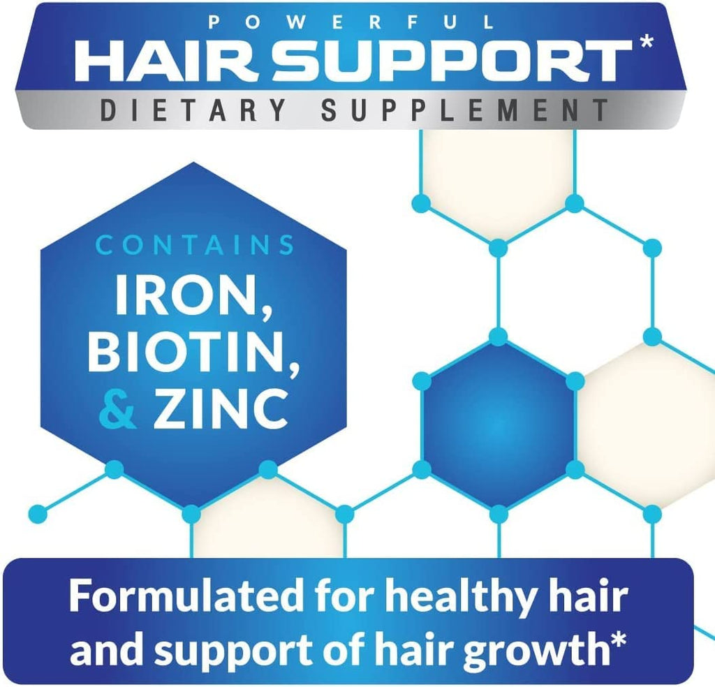 PURE RESEARCH DHT Blocker Hair Growth Support Supplement – Saw Palmetto + Hair Vitamins (60 Capsules)