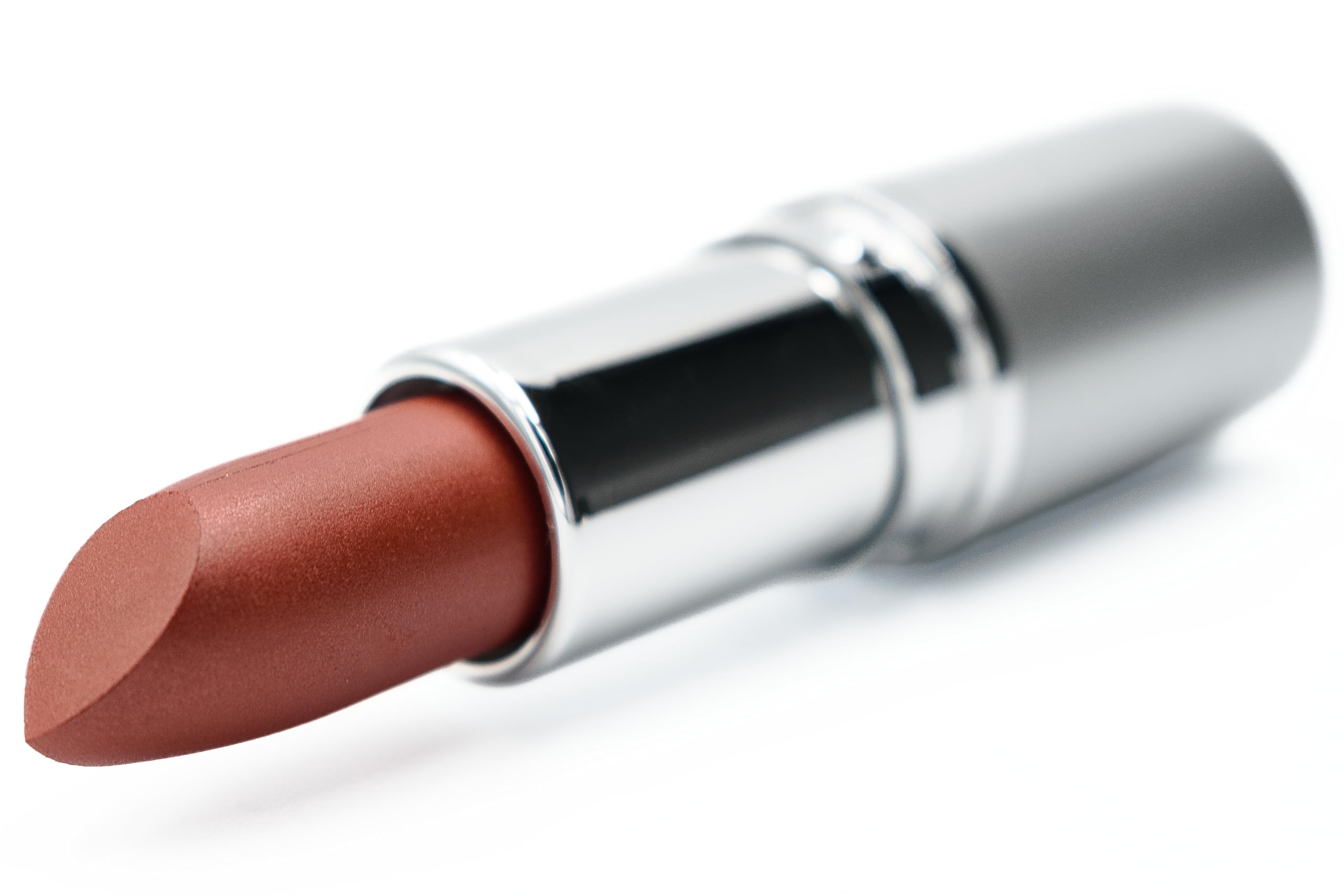 Pure Ziva Cinnabar Deep Red Lipstick – Creamy Metallic Shine, Paraben Free, Cruelty Free, Made in USA