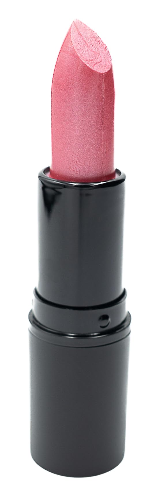 Pure Ziva Crystal Rose Lipstick – Medium Warm Pink Satin, Cruelty-Free & Paraben-Free, Made in USA