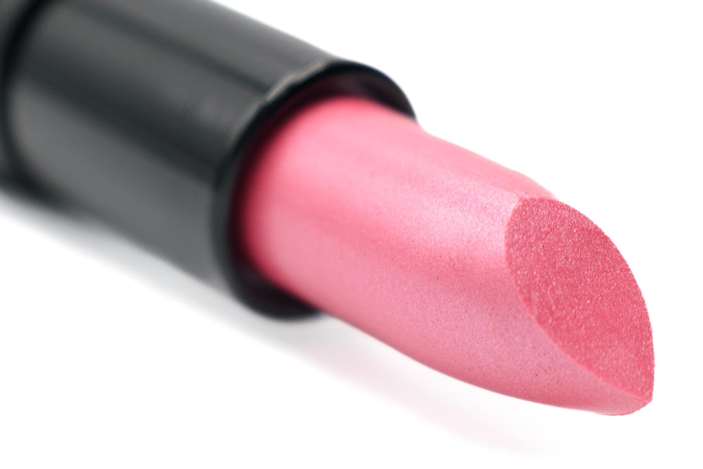 Pure Ziva Crystal Rose Lipstick – Medium Warm Pink Satin, Cruelty-Free & Paraben-Free, Made in USA