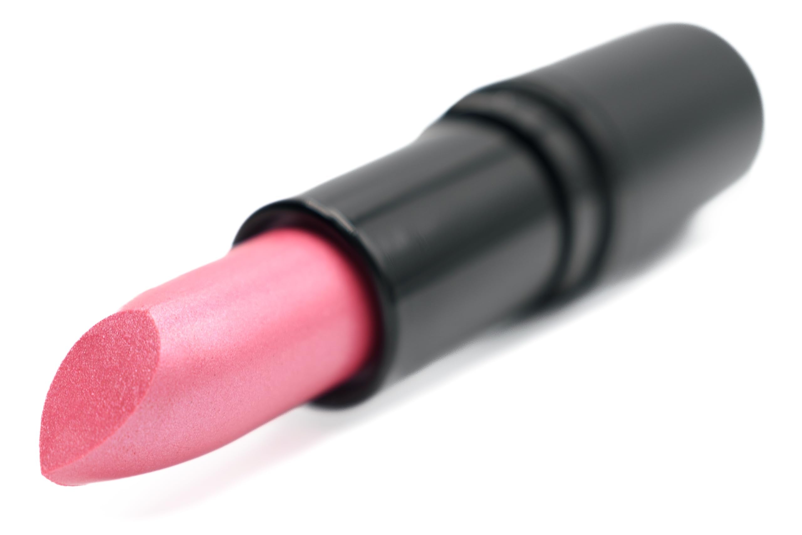 Pure Ziva Crystal Rose Lipstick – Medium Warm Pink Satin, Cruelty-Free & Paraben-Free, Made in USA