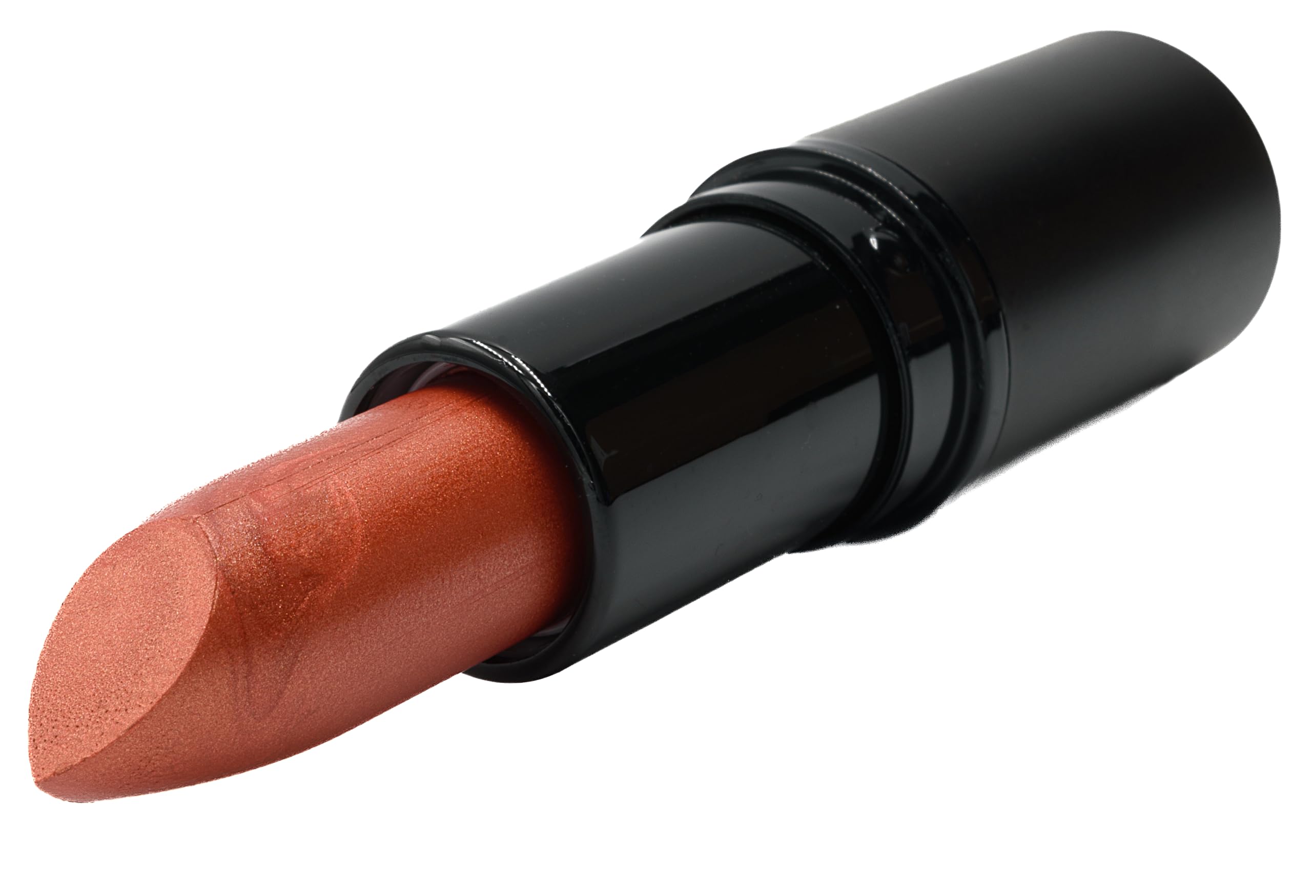 Pure Ziva Golden Sunset Lipstick - Moisturizing Coral Red Orange, Paraben Free, Cruelty Free