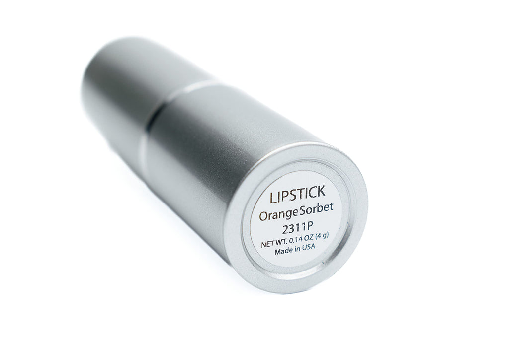 Pure Ziva Orange Sorbet Lipstick – Moisturizing, Paraben Free, Cruelty Free, USA Made