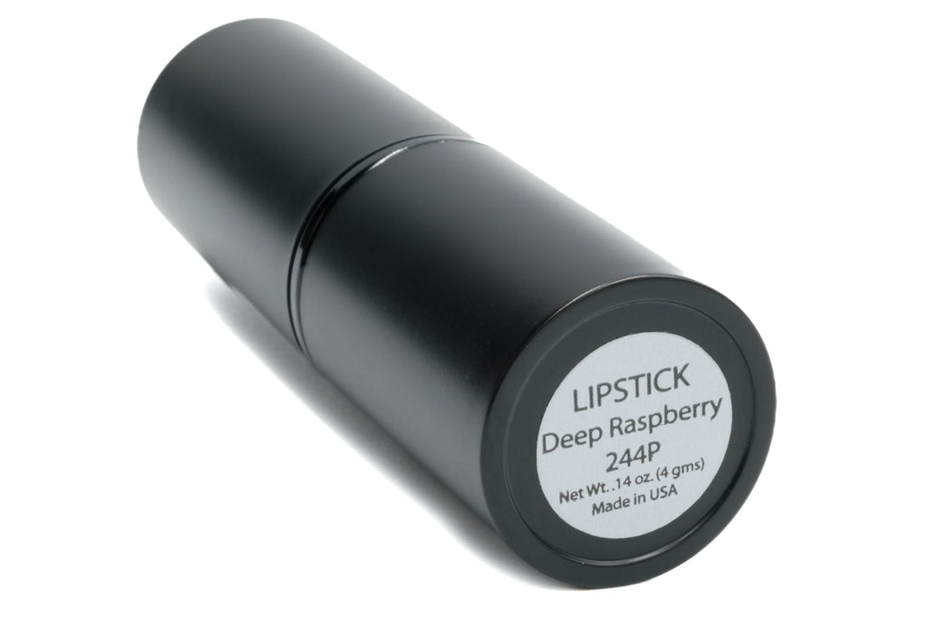 Pure Ziva Deep Raspberry Lipstick – Shimmering Purple Mauve, Moisturizing, Paraben Free, Cruelty Free