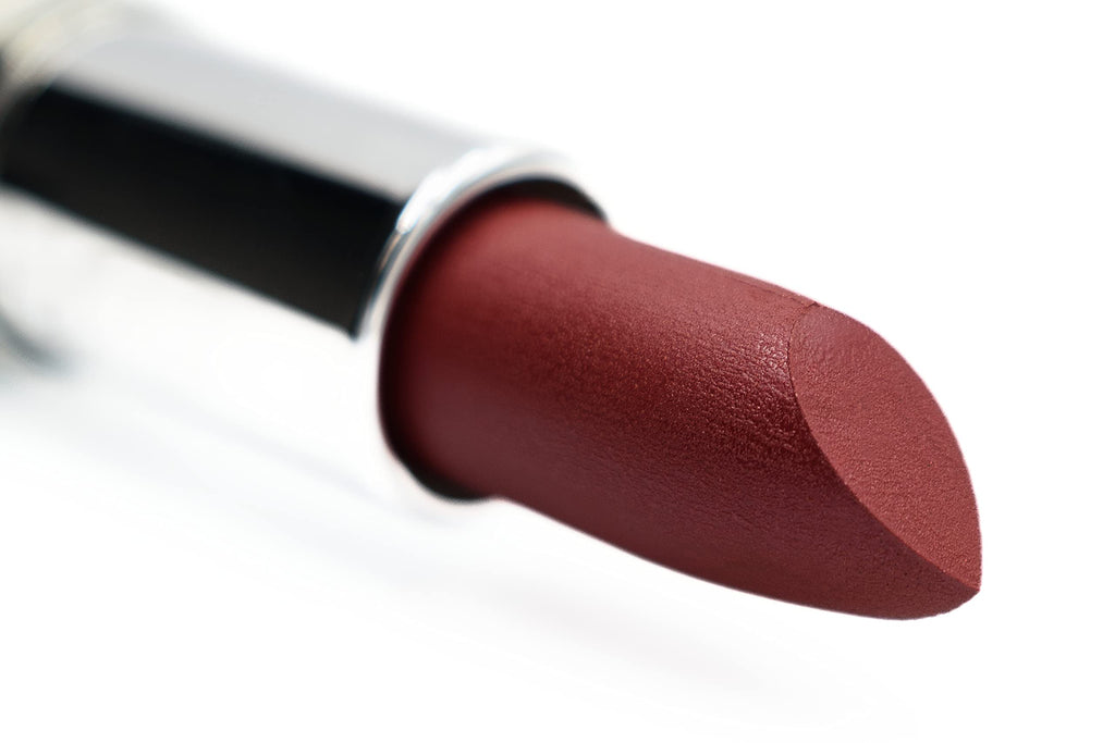Pure Ziva Plum Wine Lipstick – Deep Violet, Creamy Metallic Finish, Paraben Free, Cruelty Free, USA Made