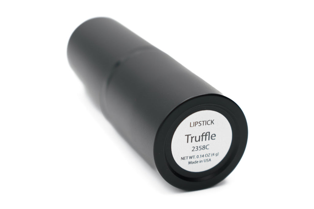 Pure Ziva Truffle Lipstick – Deep Dark Brown Bronze Red, Moisturizing & Cruelty-Free