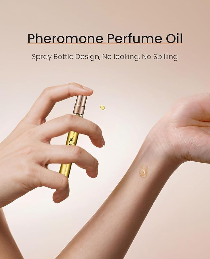 PUREAMOR Vanilla Cream Scent Perfume Oil – Travel Size 20 ml, Made in USA