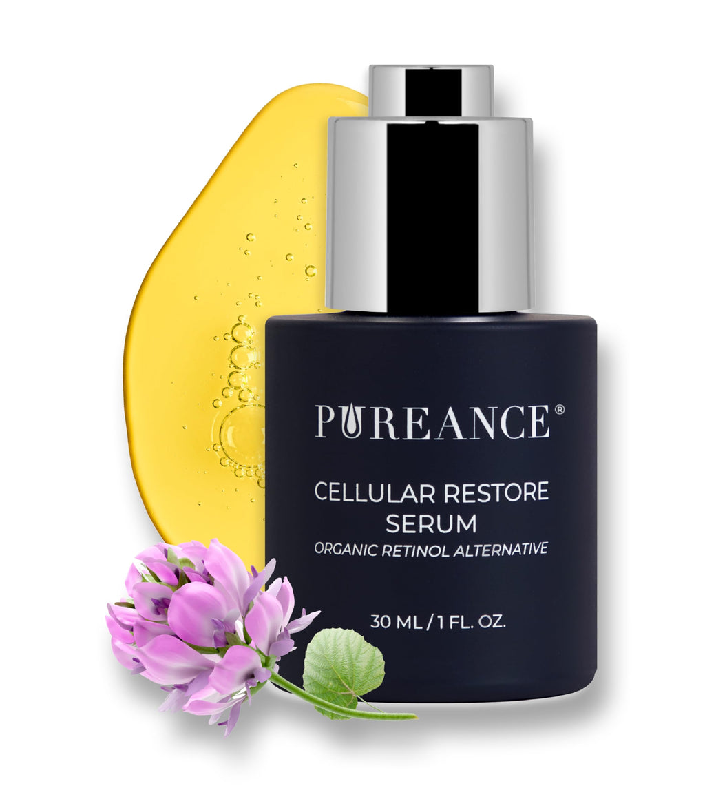 PUREANCE Organic Bakuchiol Plumping Serum – Gentle Anti-Aging for Face