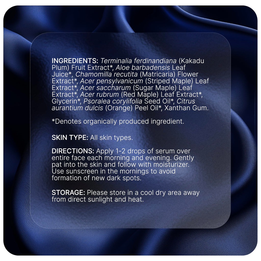 Even Glow by PUREANCE – Organic Vitamin C Serum for Dark Spots on Face & Body