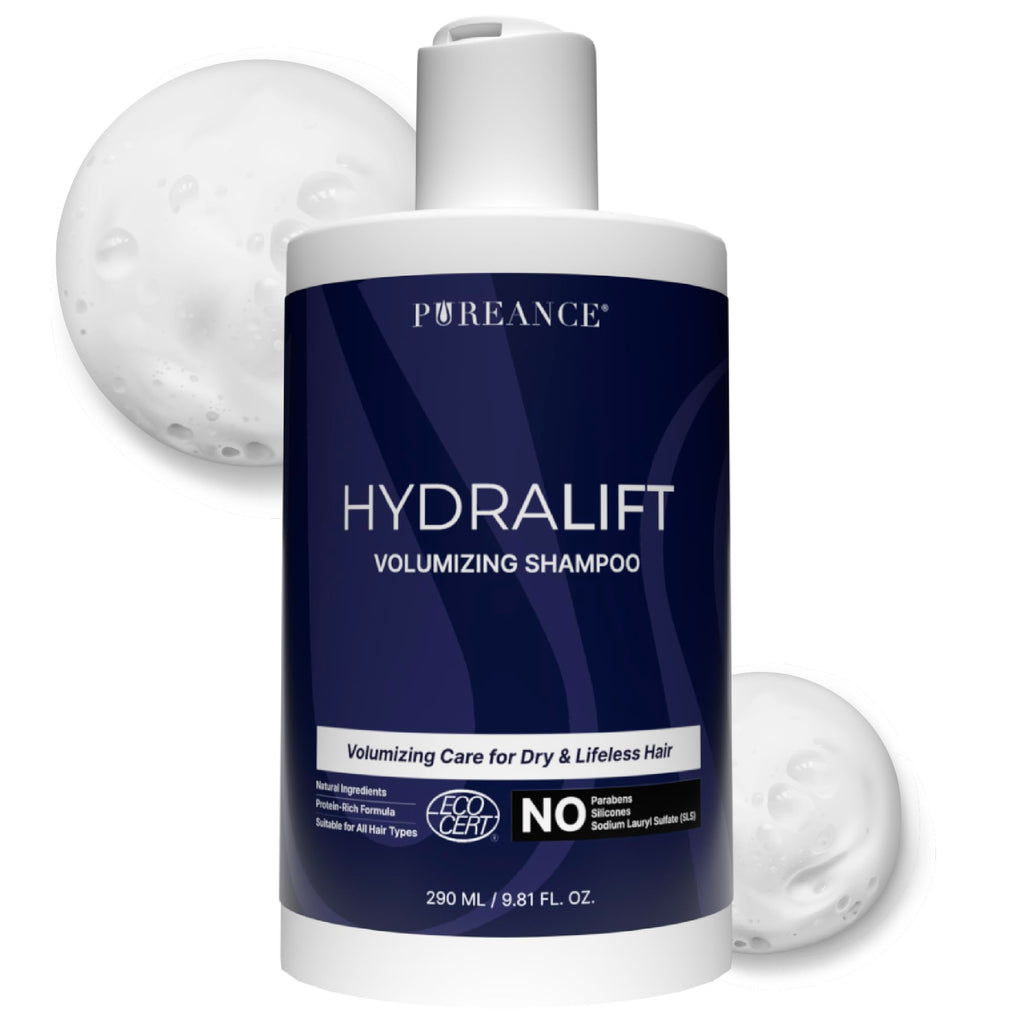 Pureance Hydralift Volumizing Shampoo – Thickening, Sulfate-Free Formula for Fine Hair