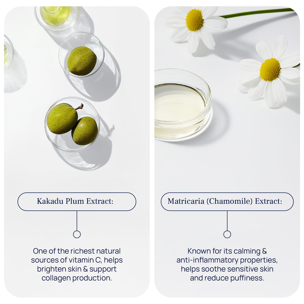 PUREANCE Lift and Glow Organic Eye Cream - Dark Circles, Puffiness and Fine Lines - 1 oz