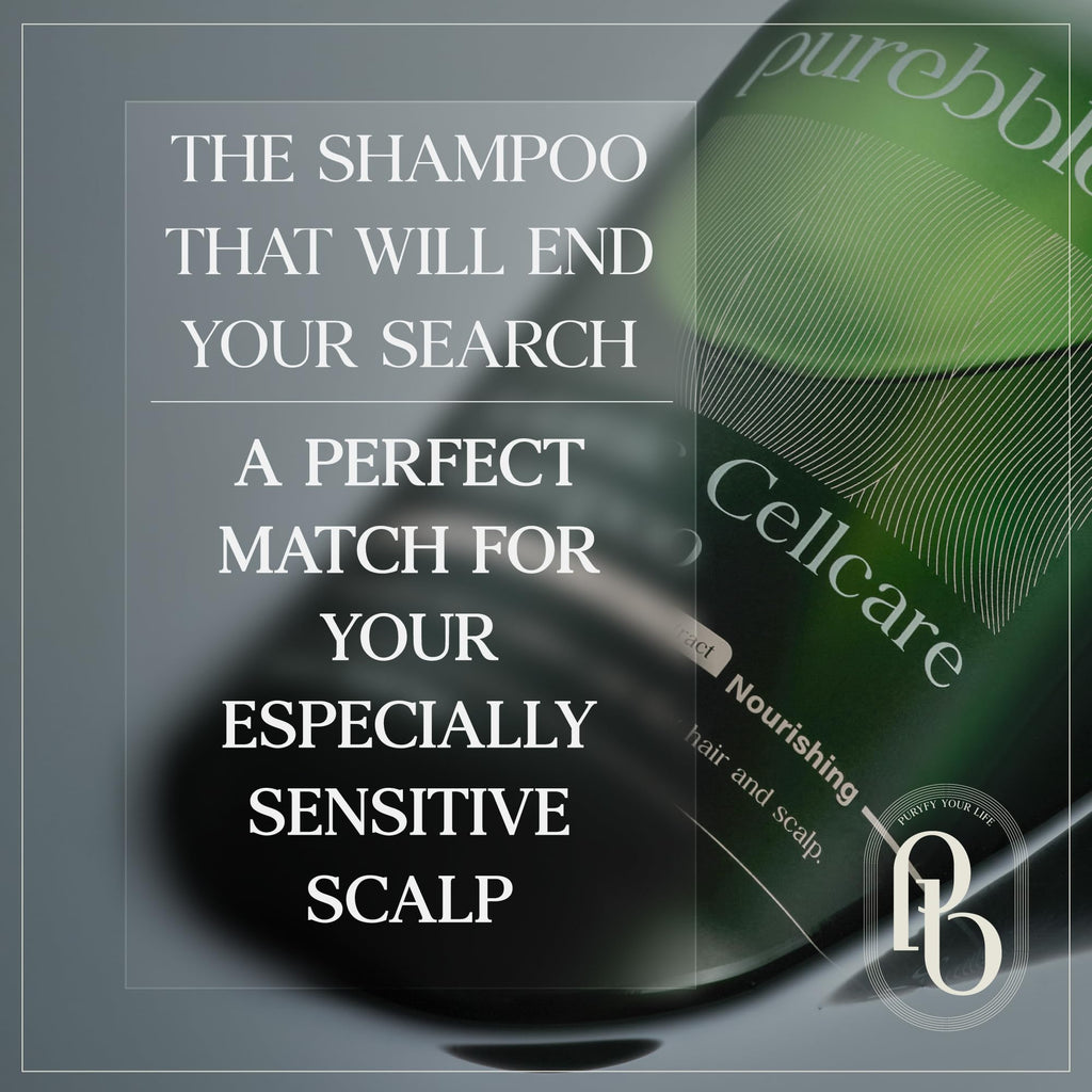PUREBBLE Nourishing Botanic Cellcare Shampoo 500ml | Gentle, pH-Balanced & Color-Safe