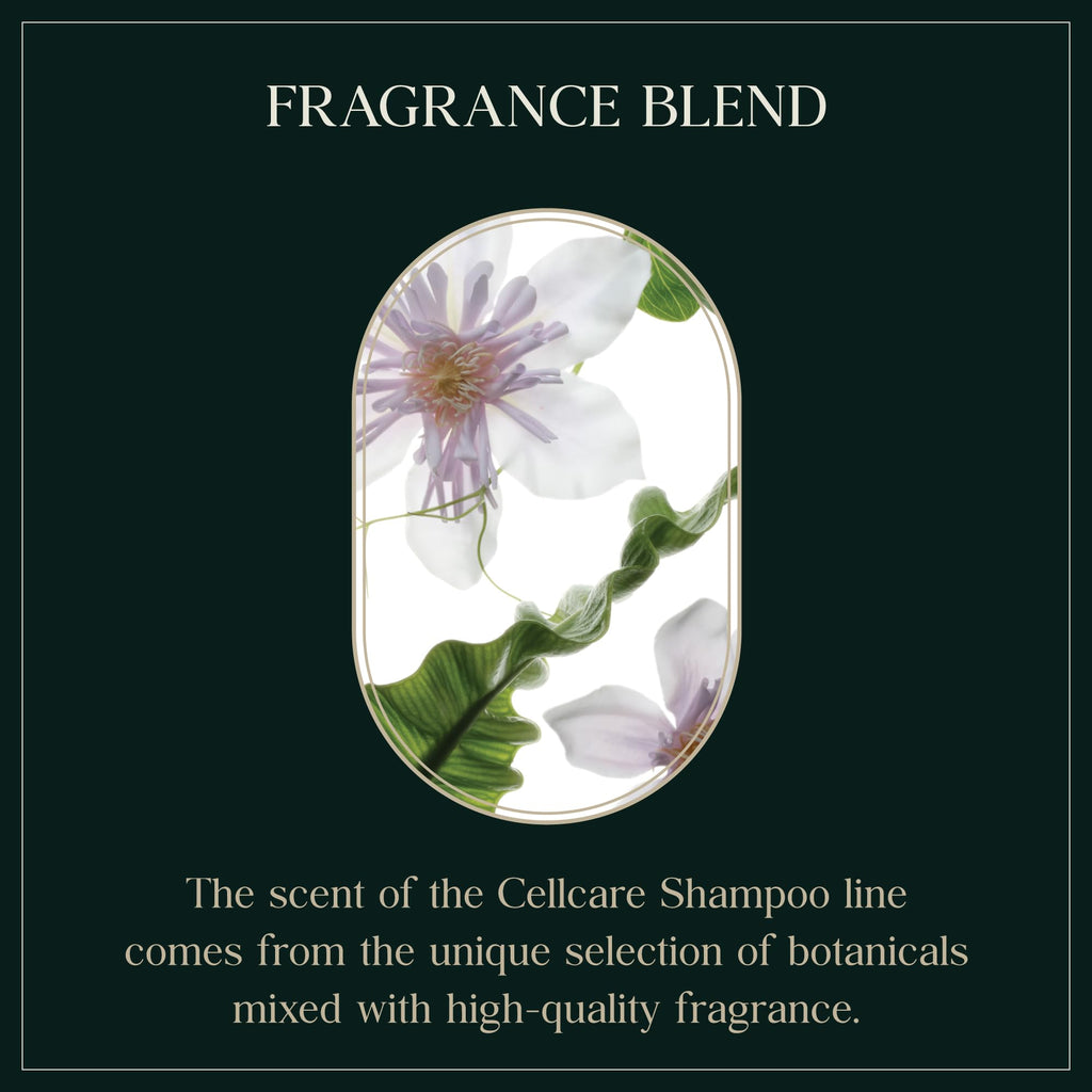PUREBBLE Cooling Relief Botanic Cellcare Shampoo 500ml | pH Balanced, Sulfate-Free, Color-Safe