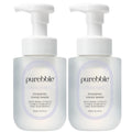 PUREBBLE Floral Purple Foaming Hand Wash with Hyaluronic Acid – Hydrating, Sulfate-Free, 2-Pack