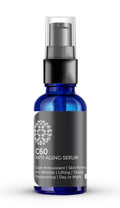 PureC60OliveOil C60 Anti-Aging Face Serum 60ml – Hyaluronic Acid, Plant Stem Cells & Peptides