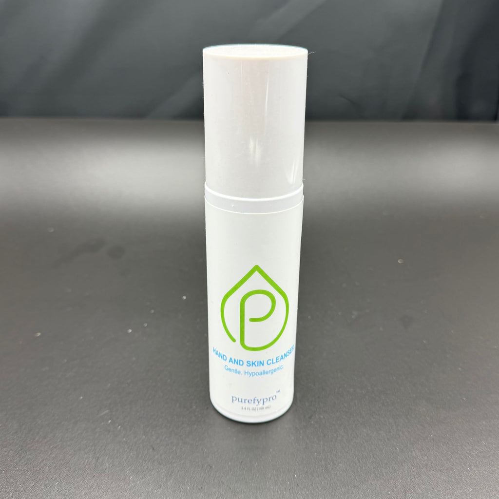 PUREFY Hand and Skin Cleanser (4oz, 2pk) – Hypoallergenic, Antimicrobial Hypochlorous Technology