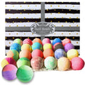 Purelis Bath Bombs Gift Set – 24 Luxury Organic Bath Bombs, Individually Wrapped | Gifts for Him and Her