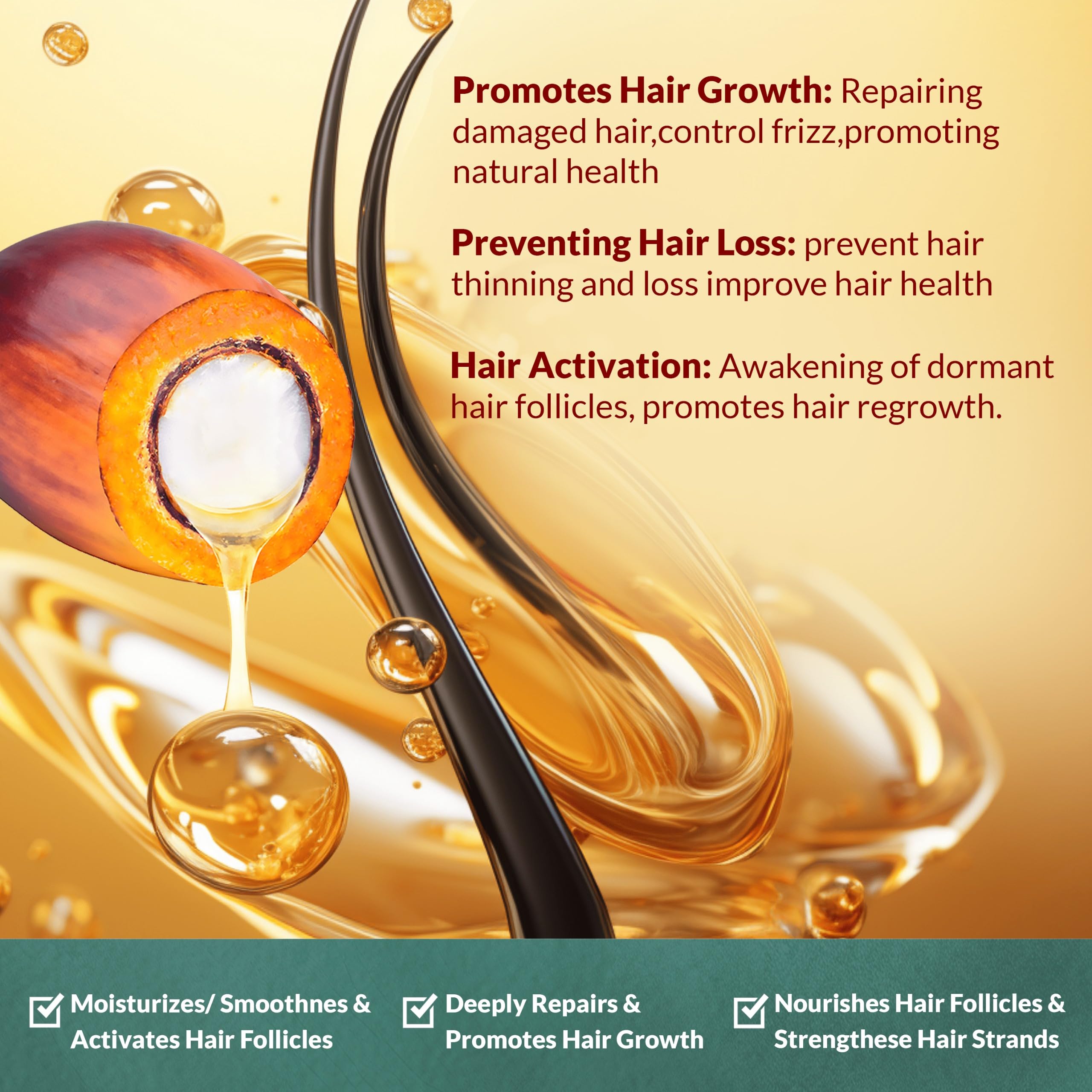 PureNaturis Batana Oil Hair Growth Kit – 100% Natural, Sulfate-Free