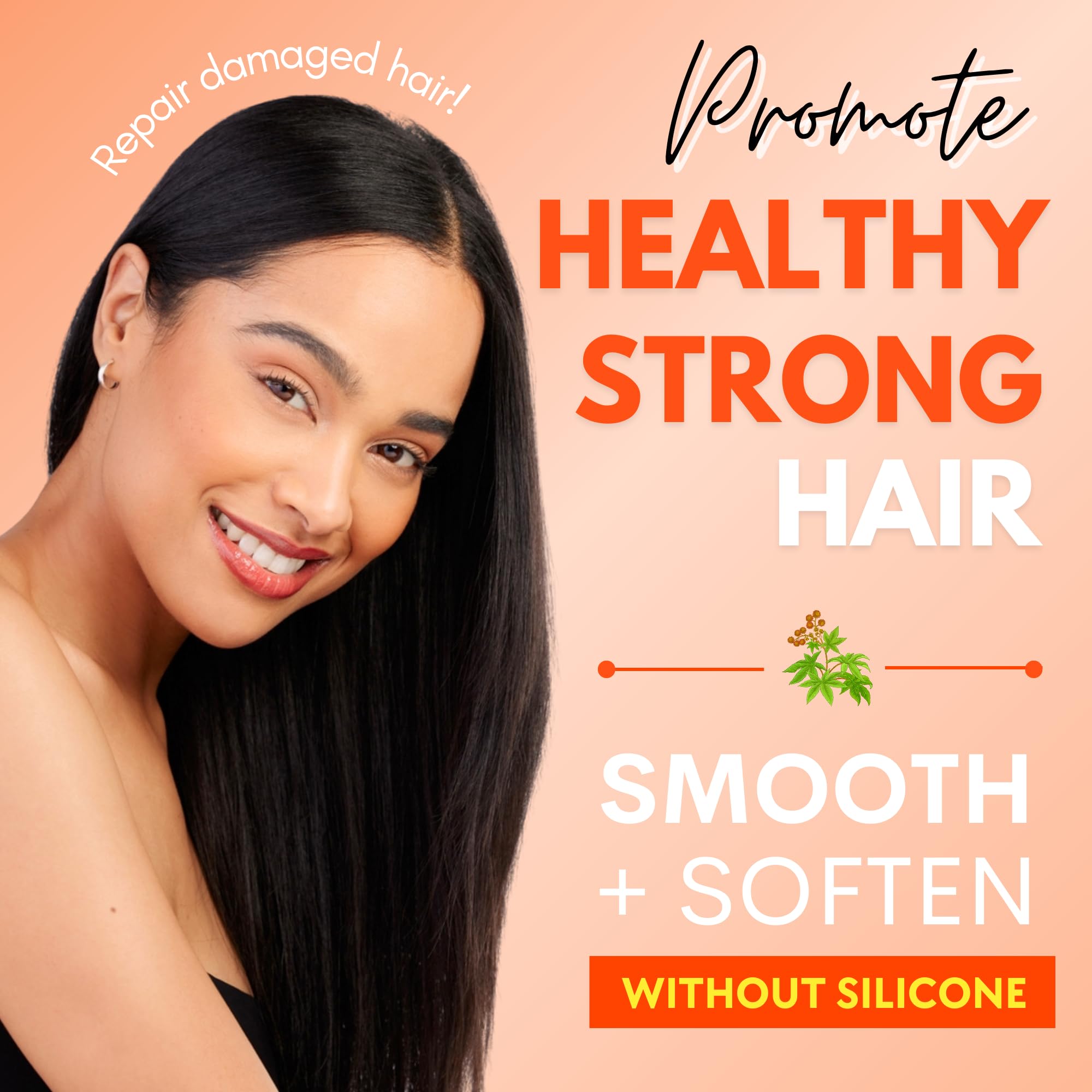 PureRootss Castor Oil Shampoo & Conditioner Bar Set – Hair Growth, Thickening, Zero-Waste (3-Piece)