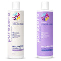 Purezero Clean Color Care Hydrating Shampoo & Conditioner Set | Color Safe, Sulfate-Free