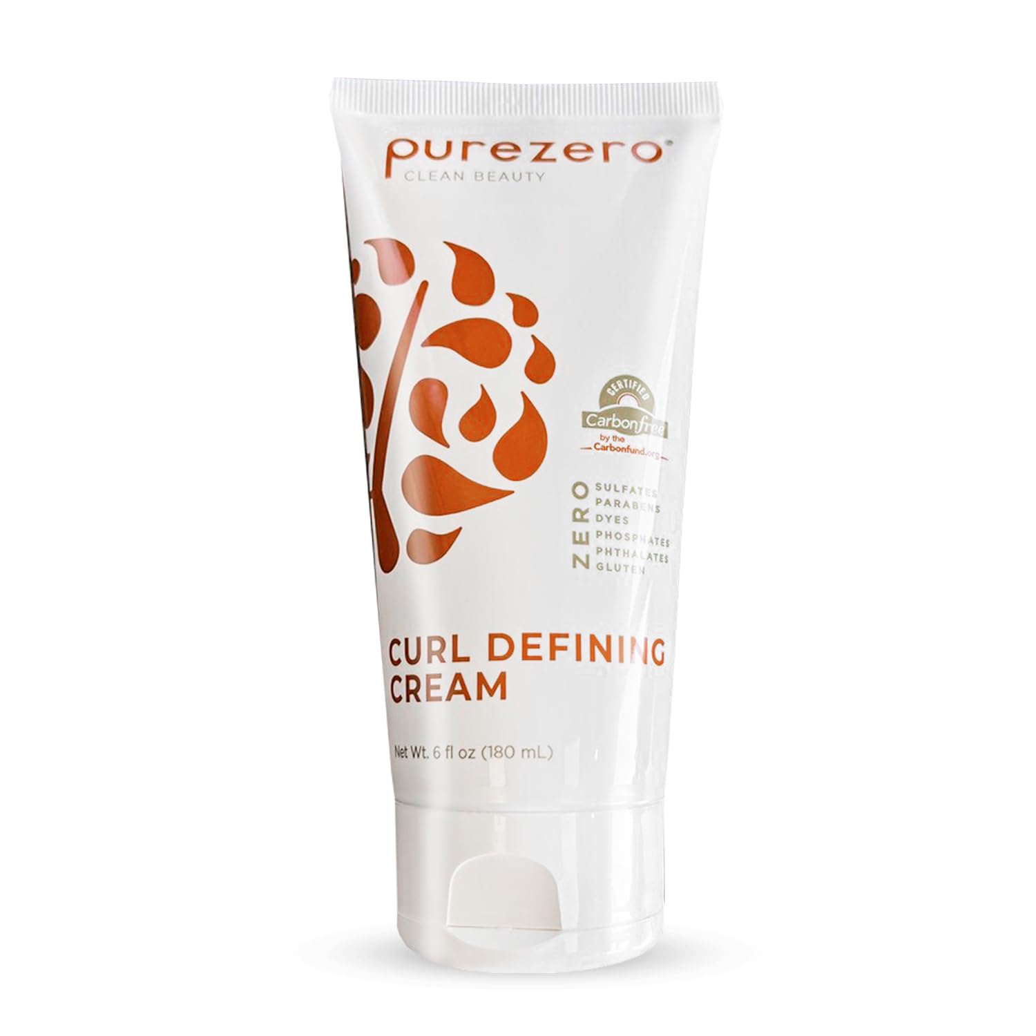 Purezero Curl Cream — Enhanced Curl Definition, Hydration & Frizz Reduction (6oz, 2 Pack) | Vegan & Cruelty-Free