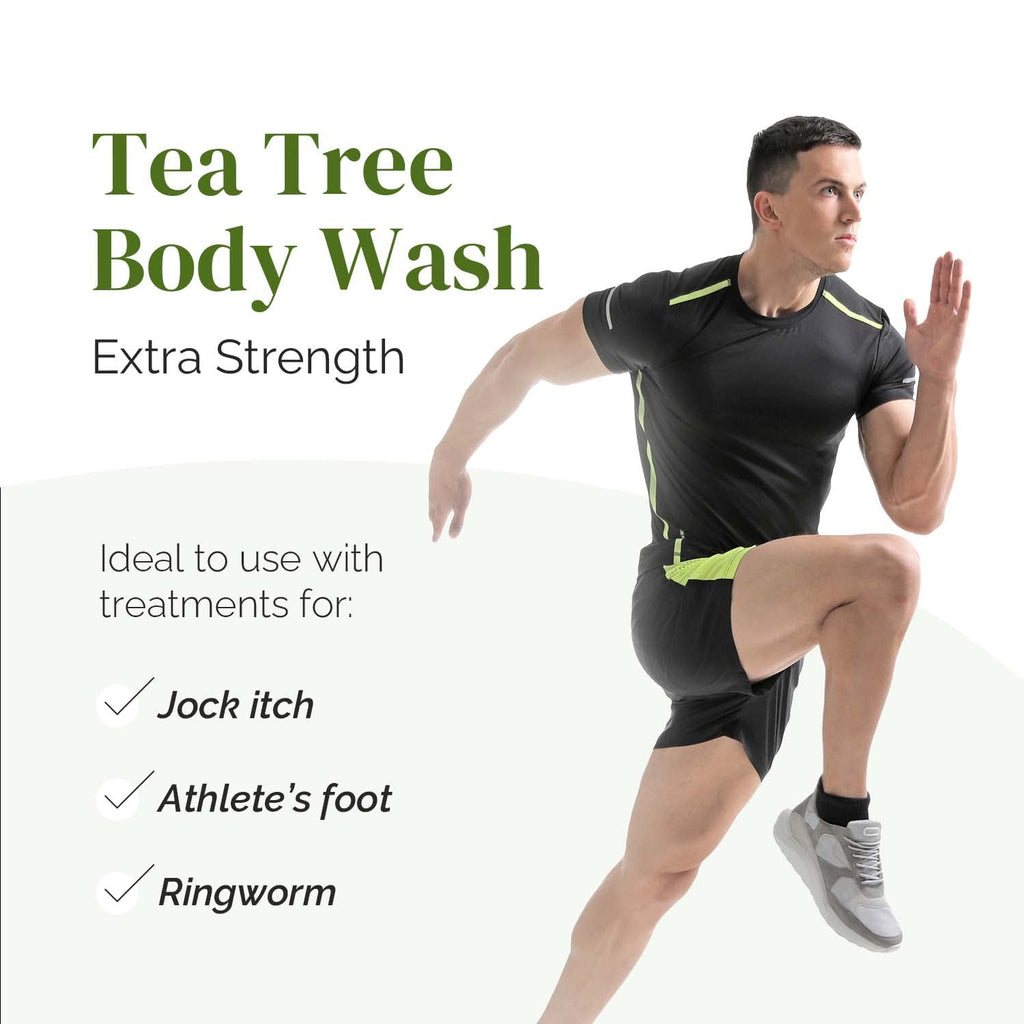 Puriya Tea Tree Body Wash – Gentle, Hydrating Cleanser for Sensitive Skin & Body Acne