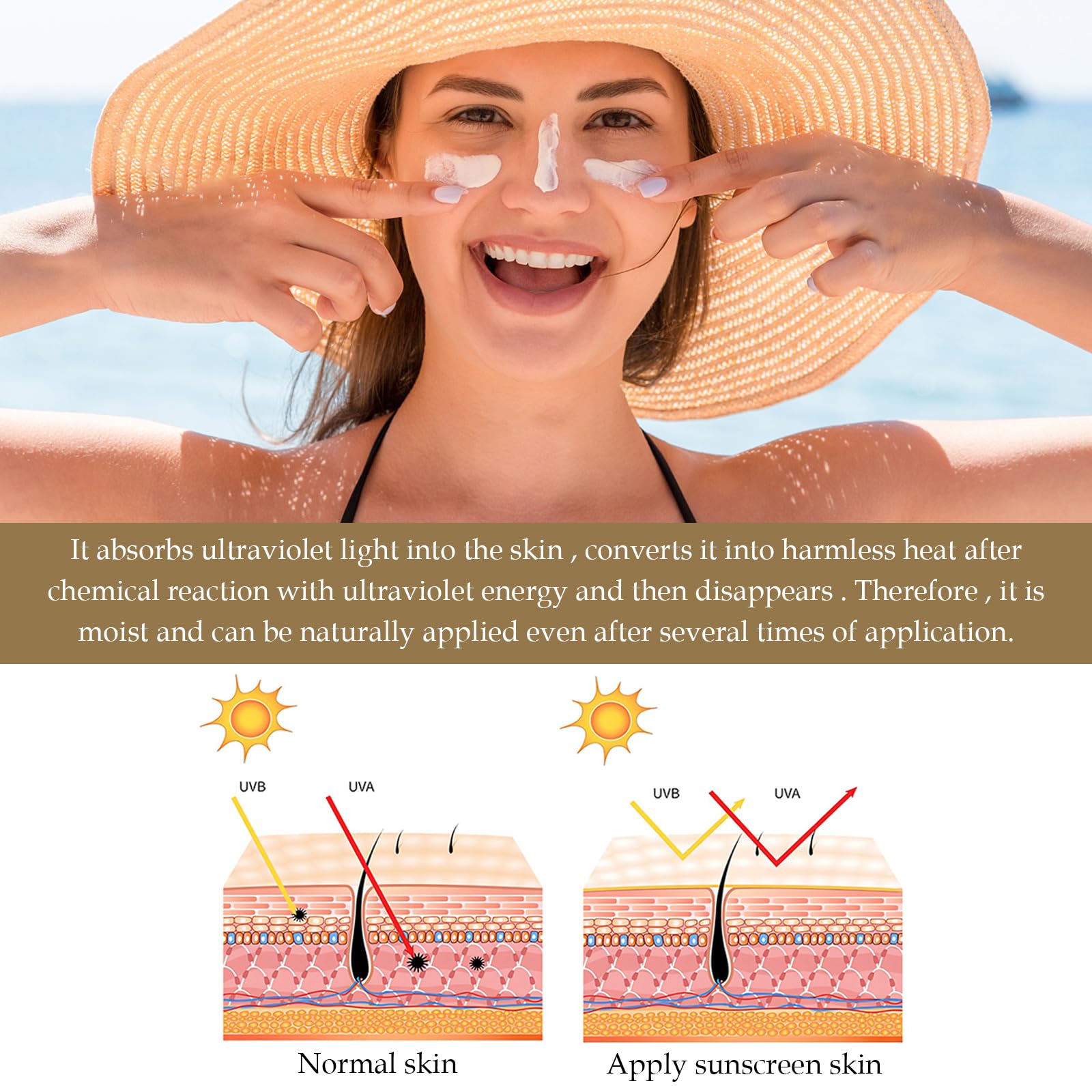 Putyhet Relief Sun Organic Sunscreen SPF50 PA++++ – 2 Pack, Rice & Probiotics, 50ml | Korean Skincare