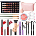 PWYSHXDF Makeup Set for Women – Full Face Kit for Beginners & Professionals