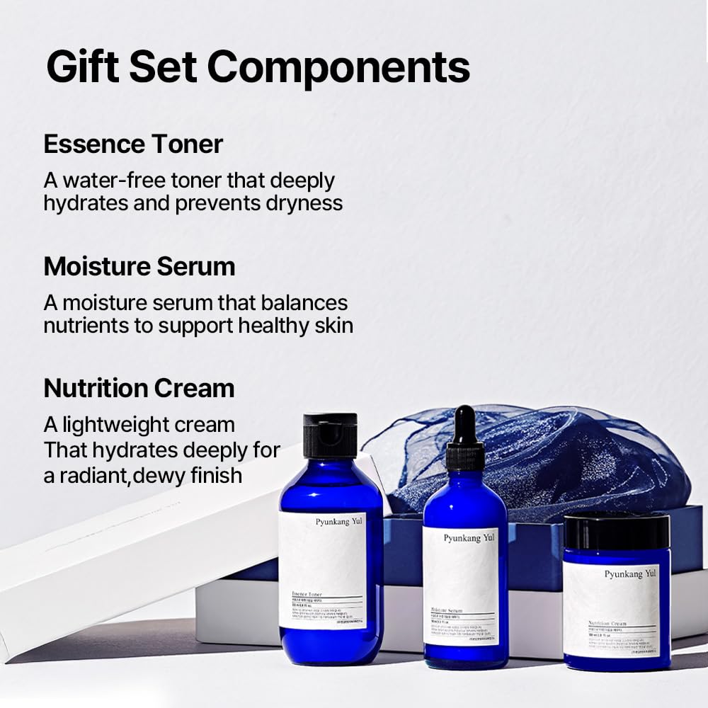 [PKY] Pyunkang Yul Basic Line Gift Set – Holiday Moisturizing Trio (3‑Item)