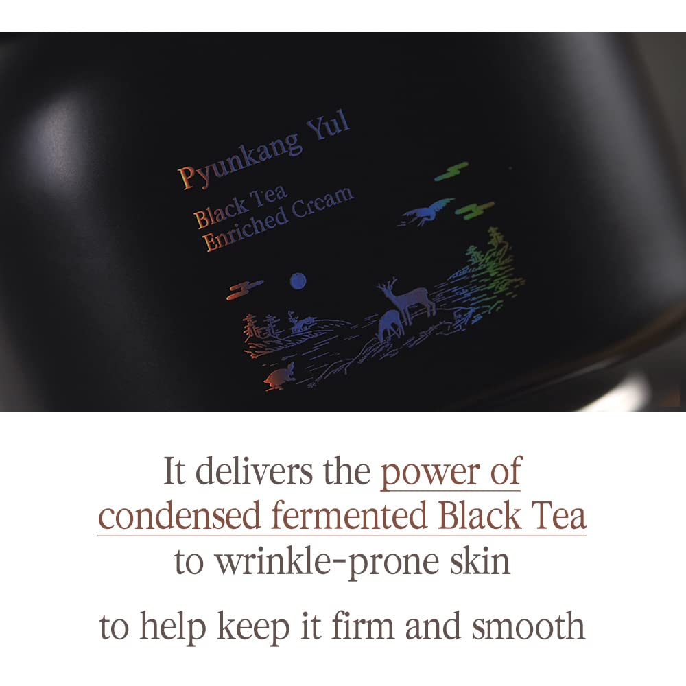 Pyunkang Yul PKY Black Tea Cream – Anti-Aging Moisturizer (60ml)