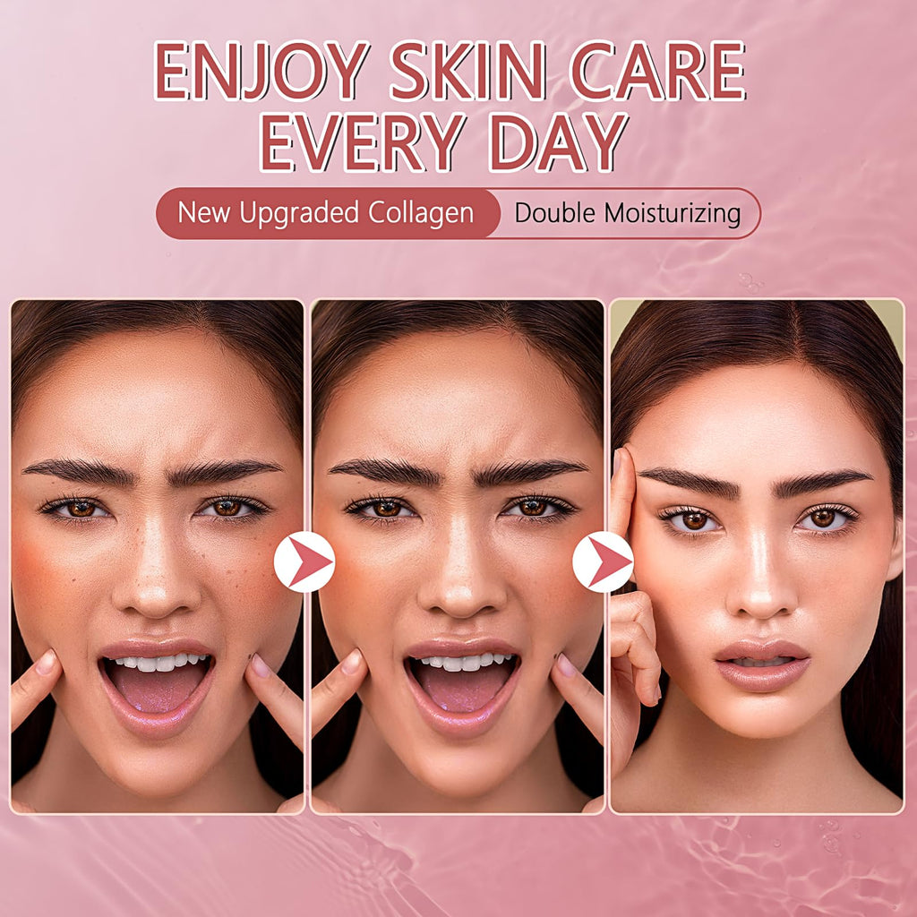 Qawnfy 8Pcs Bio-Collagen Real Deep Mask – Overnight Hydration & Firming