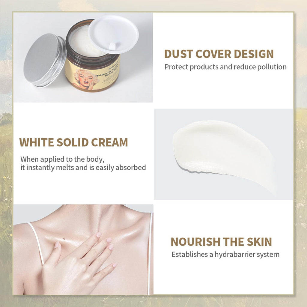 Qawnfy Whipped Beef Tallow & Honey Balm — Grass-Fed Tallow Moisturizer (3.5oz)