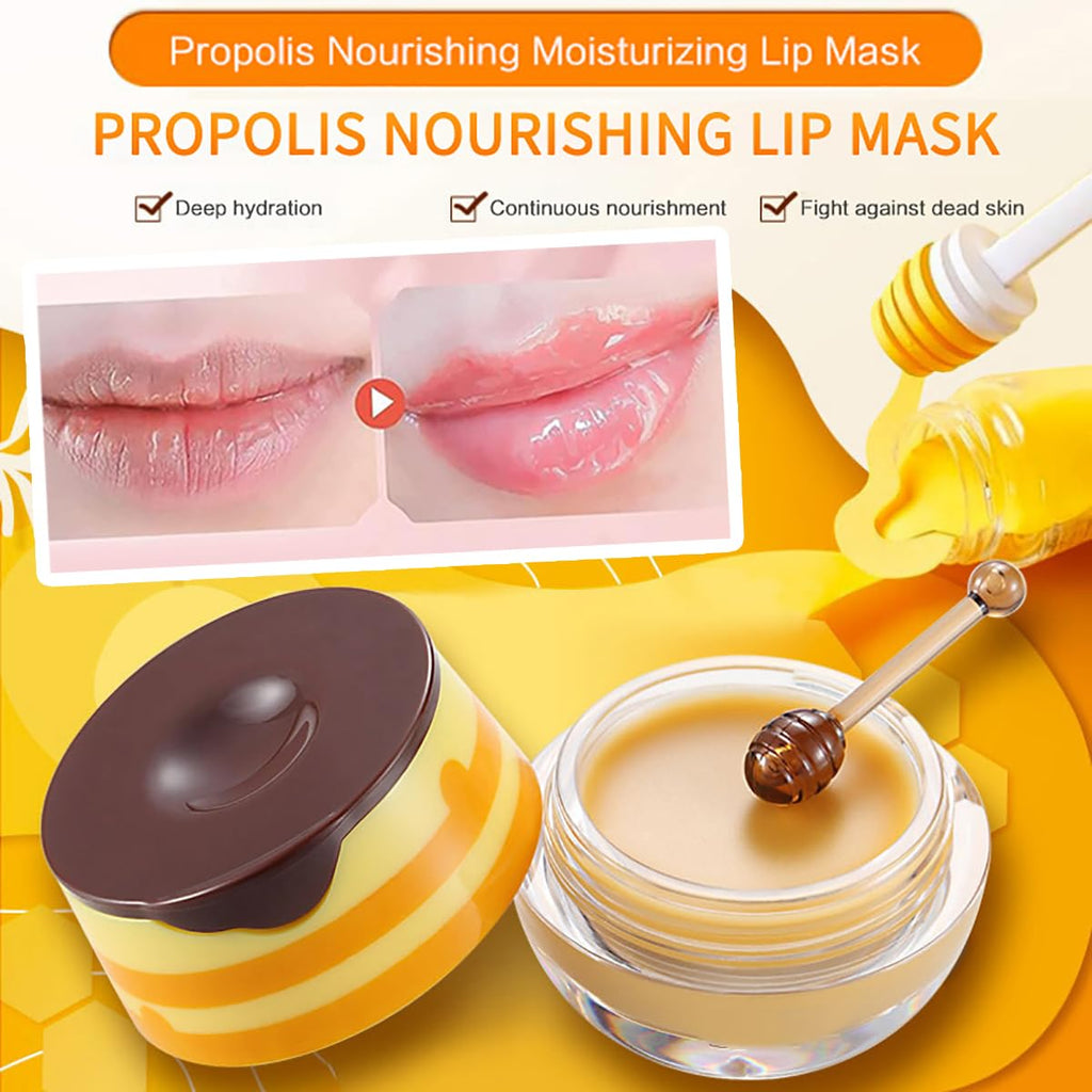 QBPPSSRY Lip Balm Sleeping Lip Mask – Overnight Hydration, 9 Fruity Packs