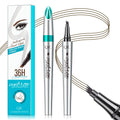 QIC Eyebrow Pencil with 4-Tip Microblade – Waterproof, Smudge-Proof, Dark Brown 2#