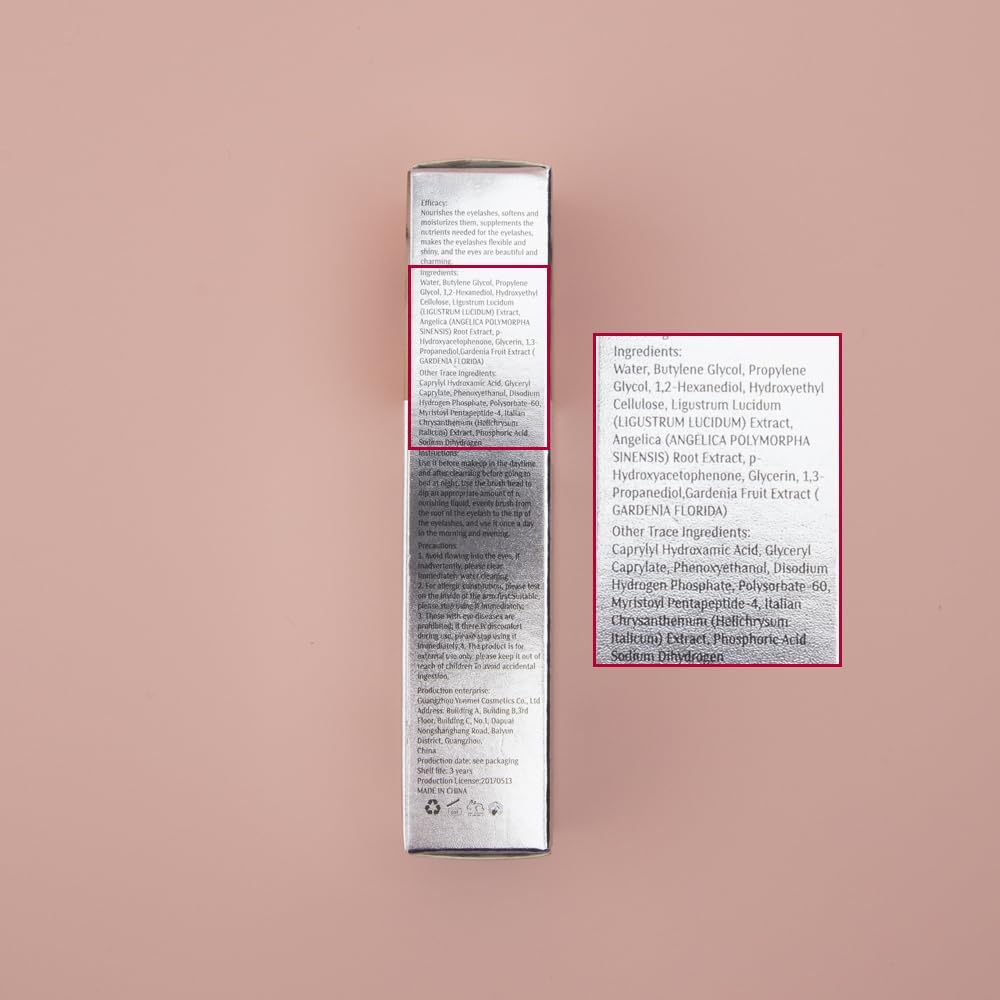 QIC W3W Eyelash Growth Serum – Caffeine & Peptides (3ml)