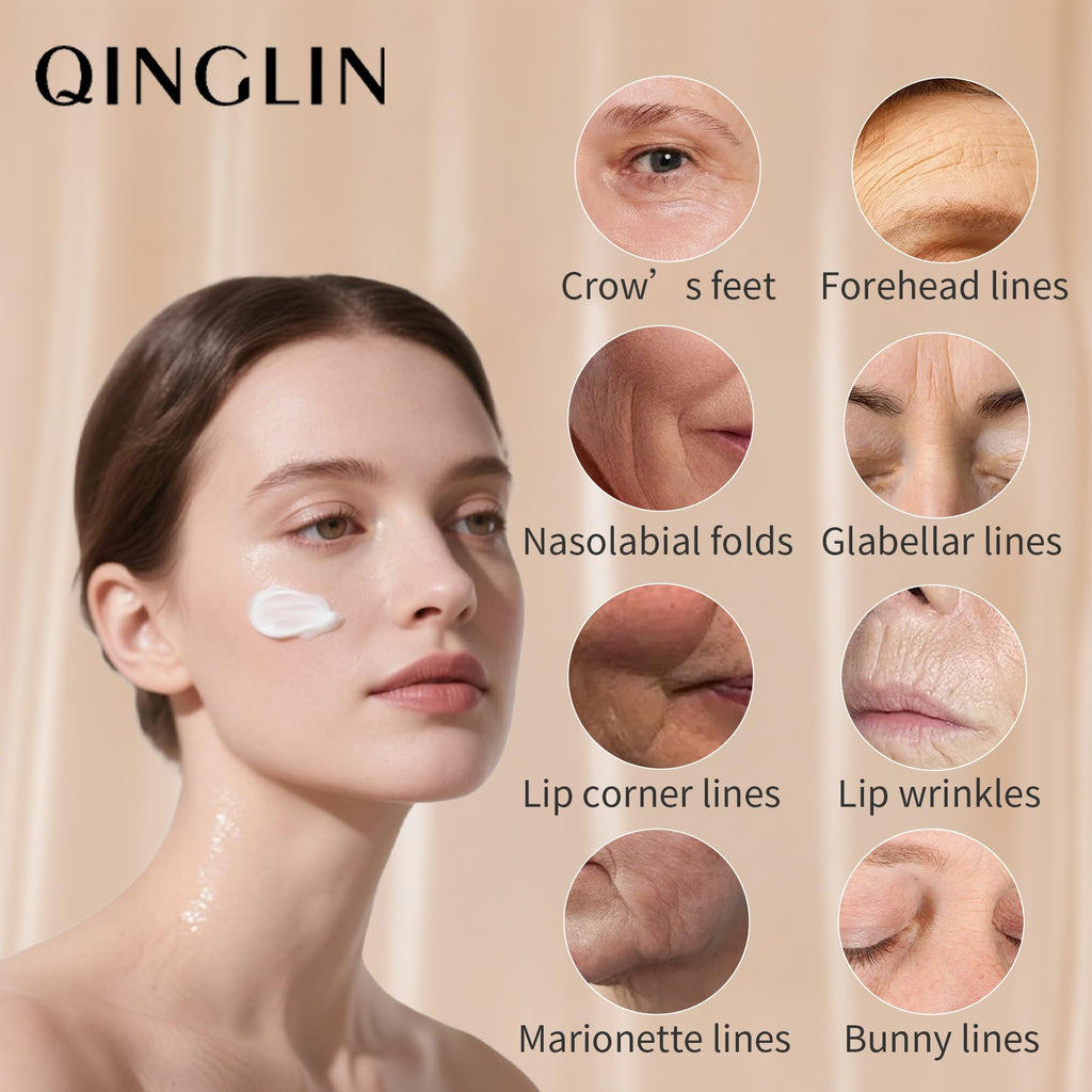 QINGLIN Polypeptide Tightening Cream – Firming Anti-Wrinkle Moisturizer for Face & Neck