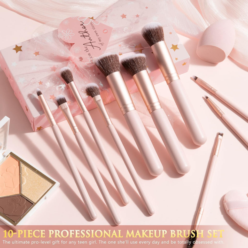 Qinline Teen Girl Gifts: 10 Affirmations & Empowering Makeup Gift Set