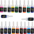 QIONGHUA Ink Set – 20 Colors (5ml) Pigment Kit for Outlining & Shading