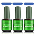 QIUFSSE Magic Remover Gel Polish - 3PCS Gel Nail Remover (15ML)