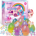 Qivatex Unicorn Bath Bombs for Girls – Natural Organic, Toys Inside, Gift Ideas