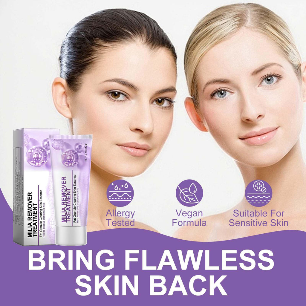 QKDBLWX Milia Remover for Eyes & Face — Salicylic Acid Milia Spot Treatment & Acne Cream