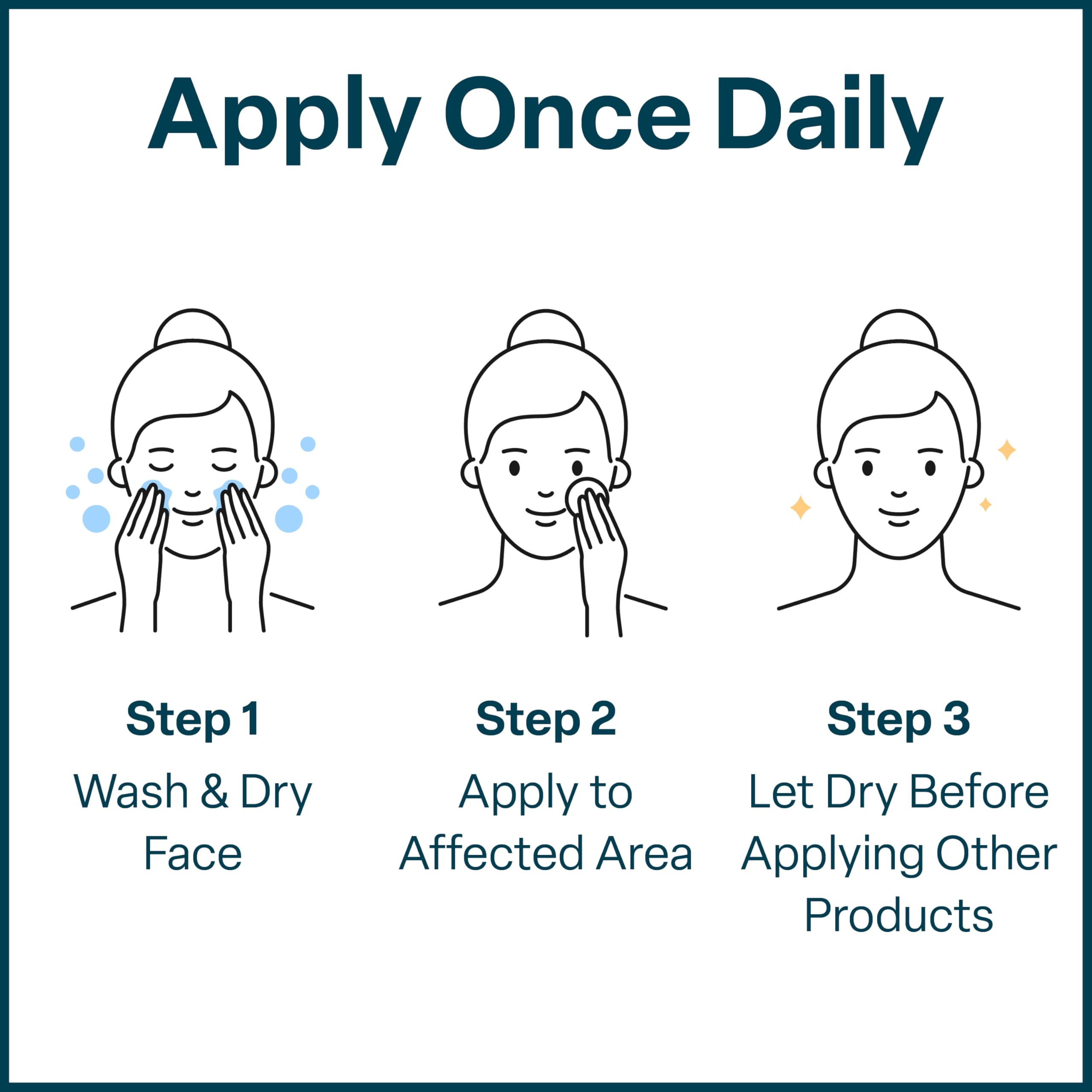 QRxLabs Salicylic & Glycolic Acid Acne Clearing Pads - 2% Salicylic, 10% Glycolic - 50 Count