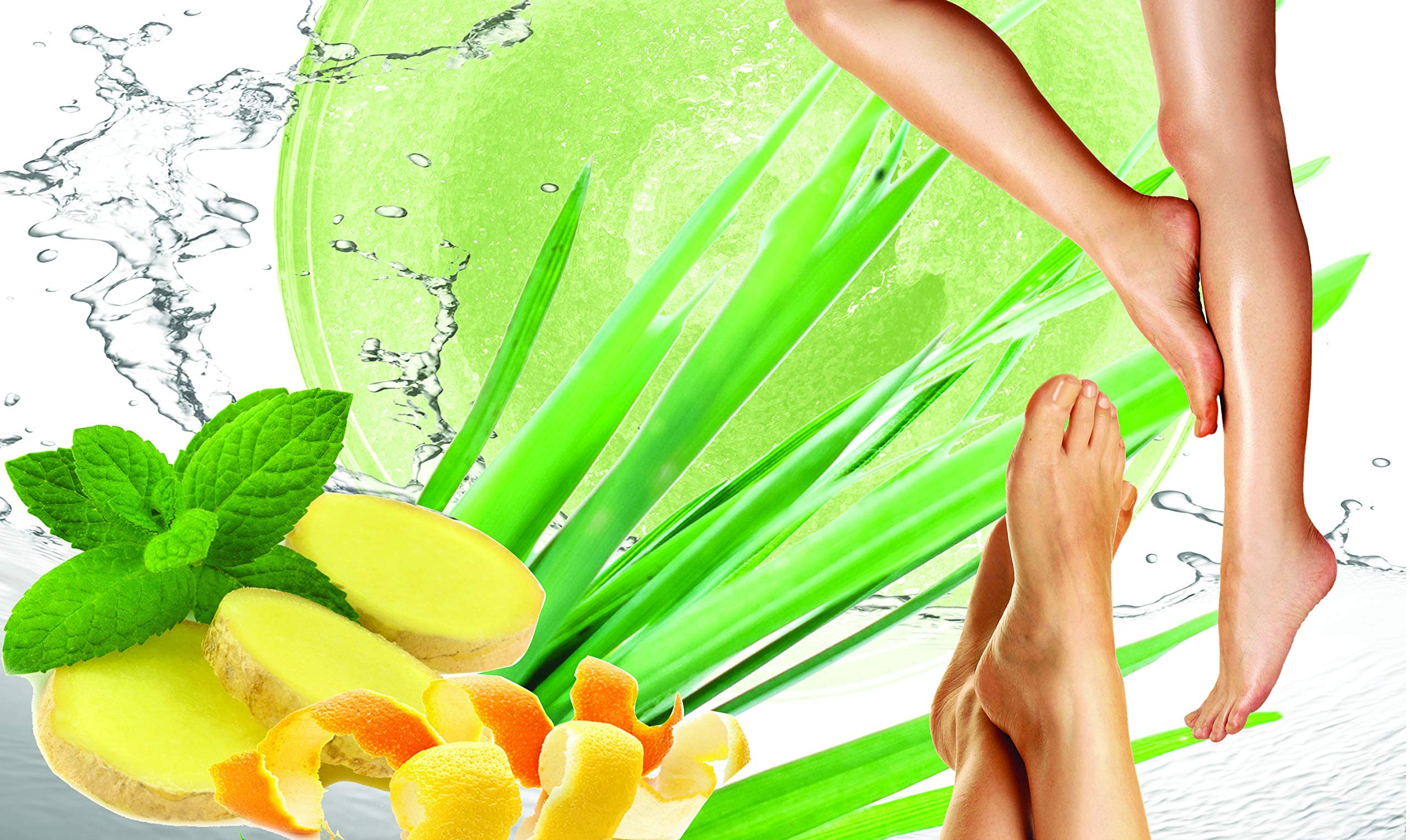 QTICA Luxury Lotion Smart Spa Lemongrass Ginger – Deep Hydration & Vitamin Nourishment (8.5oz)
