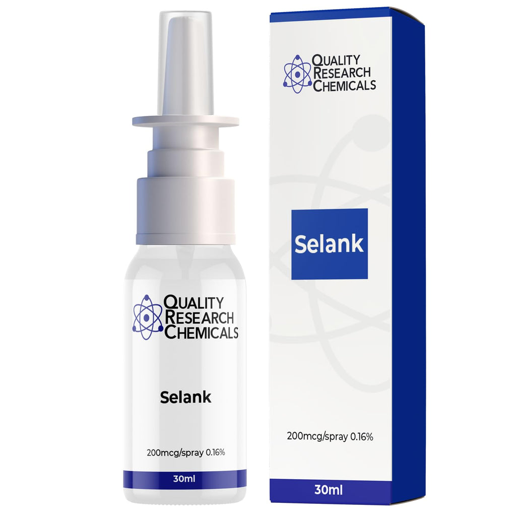 Quality Research Chemicals Selank TP-7 200mcg Spray 0.16% 30ml – 3rd-Party Tested