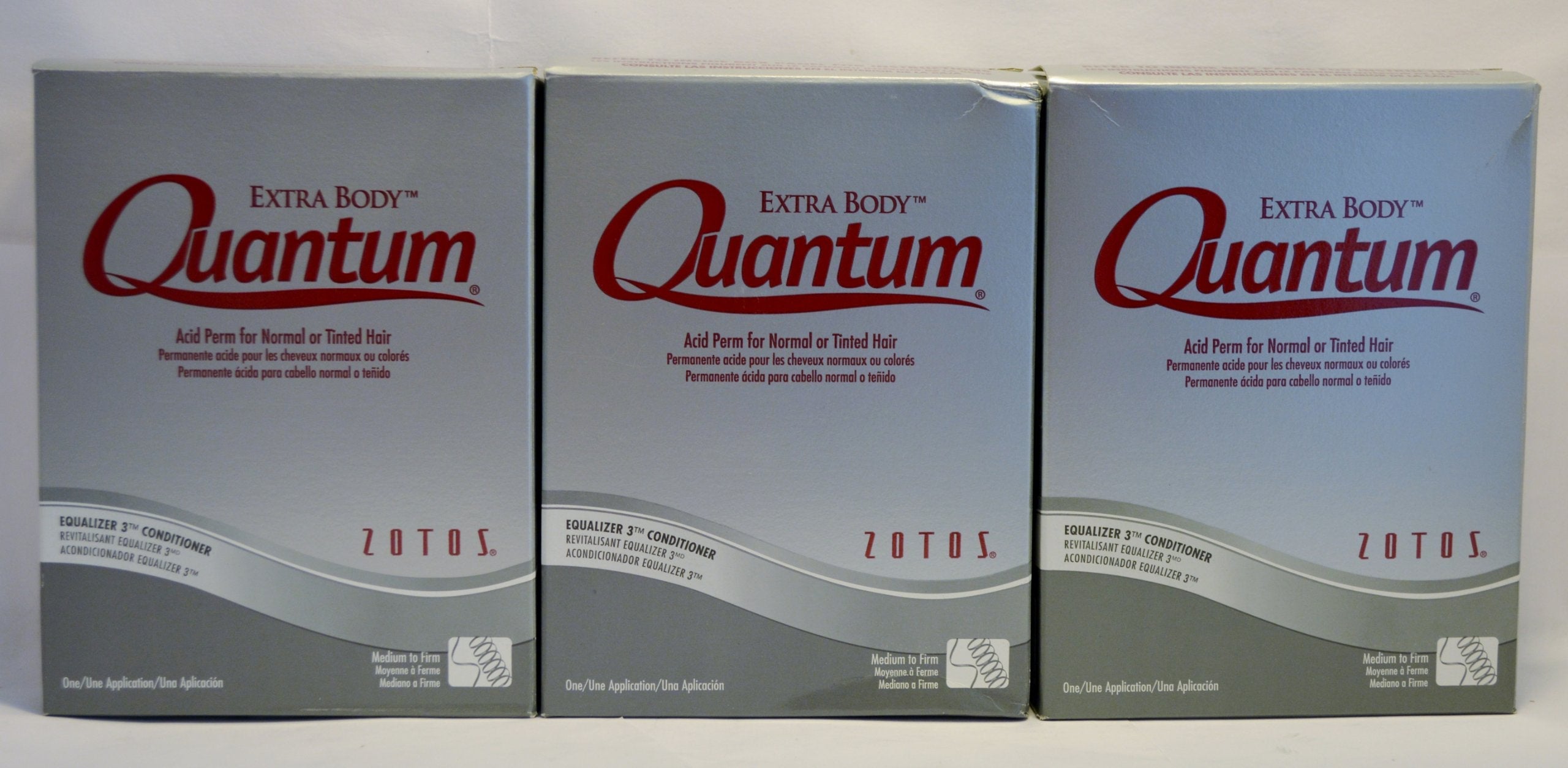 Quantum Extra Body Acid Perm 3 Pack | Salon-Quality Perm Solution