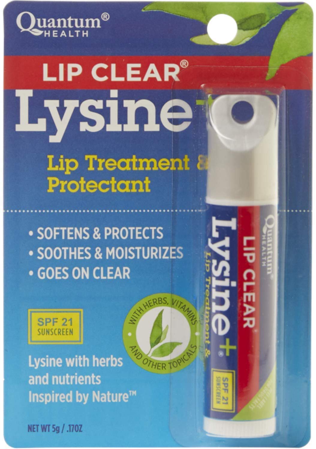 Quantum Health Lysine+ Coldstick SPF 21 Lip Balm — Value Pack of 3