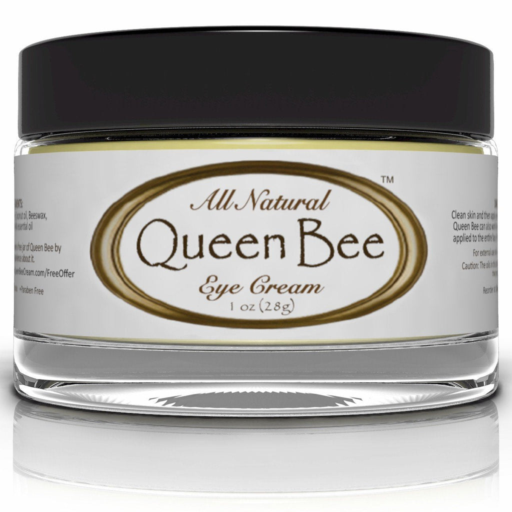 Queen Bee Organic Under Eye Cream - 1 oz | All-Natural, Handmade
