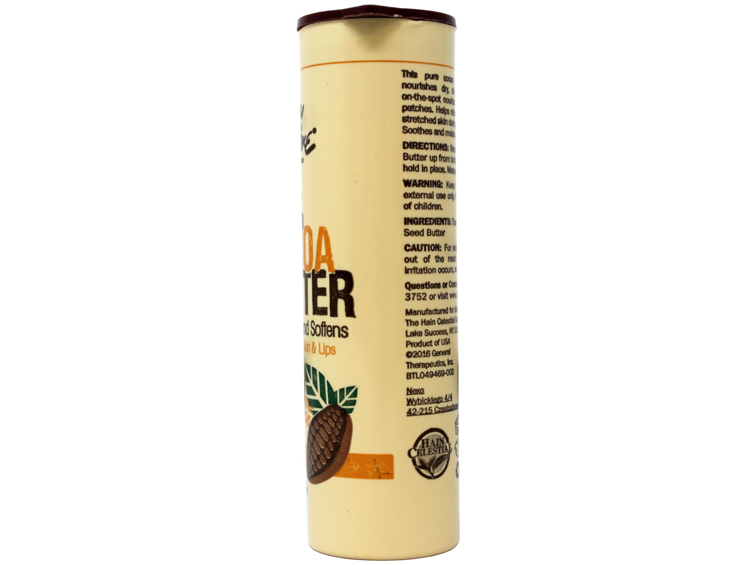 Queen Helene Cocoa Butter Moisturizing Kit: Face + Body Creme 15 oz + 100% Cocoa Butter Lip Balm 1 oz