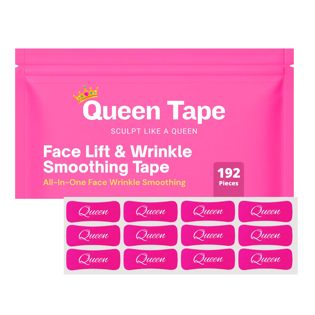 Queen Face Lift & Wrinkle Smoothing Tape | Skin Lifting Strips for Smoother Contours