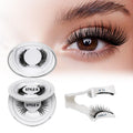 QUEWEL Reusable Magnetic Eyelashes – 2 Pair with Applicator | No Glue Needed, Natural Look